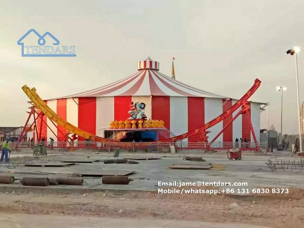 Big Top Circus Tent, Membranstruktur i nöjespark till salu